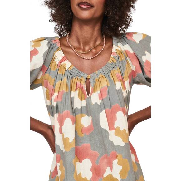 NEW MIRTH capri dress in grey/pink - Picture 3 of 4